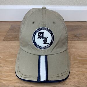 Life is Better in Gulf Shores Tan Hat Cap